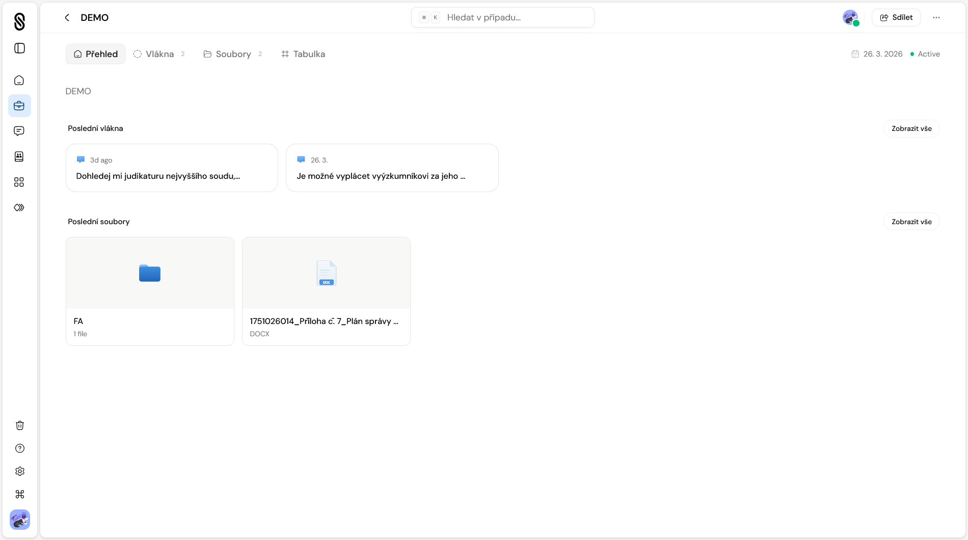 Spravujte právní věci s pomocí AI
